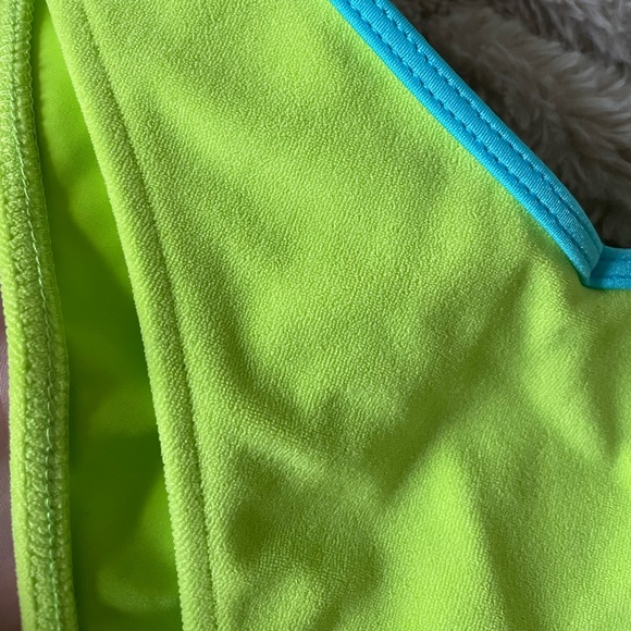 NWT | Frankie’s Bikinis Terry Halter top and Enzo Bottom🥝 - Picture 2 of 5